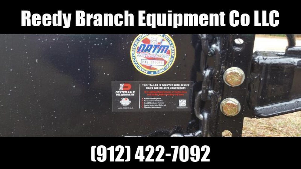 New 82"x24' Down to Earth Equipment Trailer (14K GVWR)