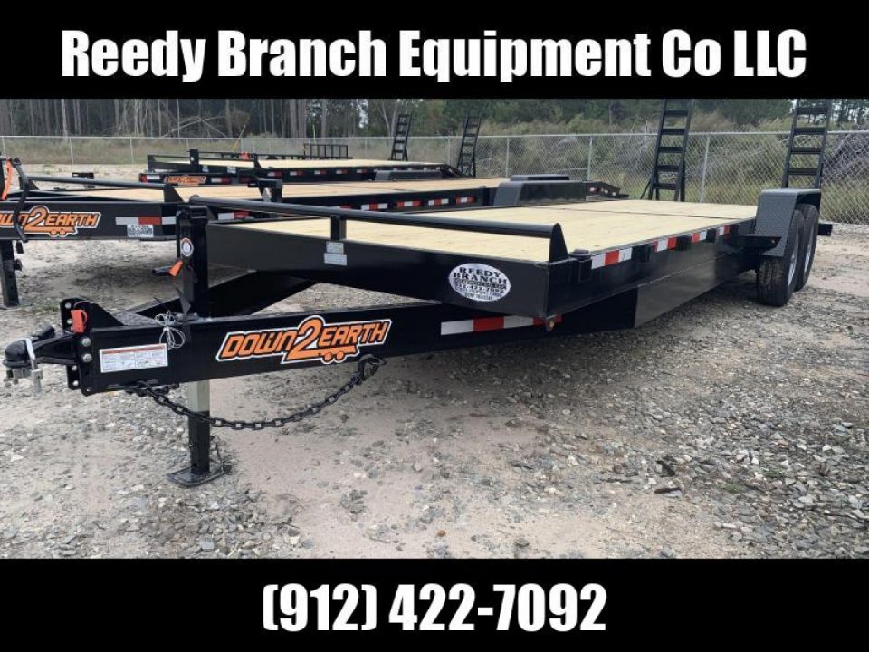 New 82"x24' Down to Earth Equipment Trailer (14K GVWR)