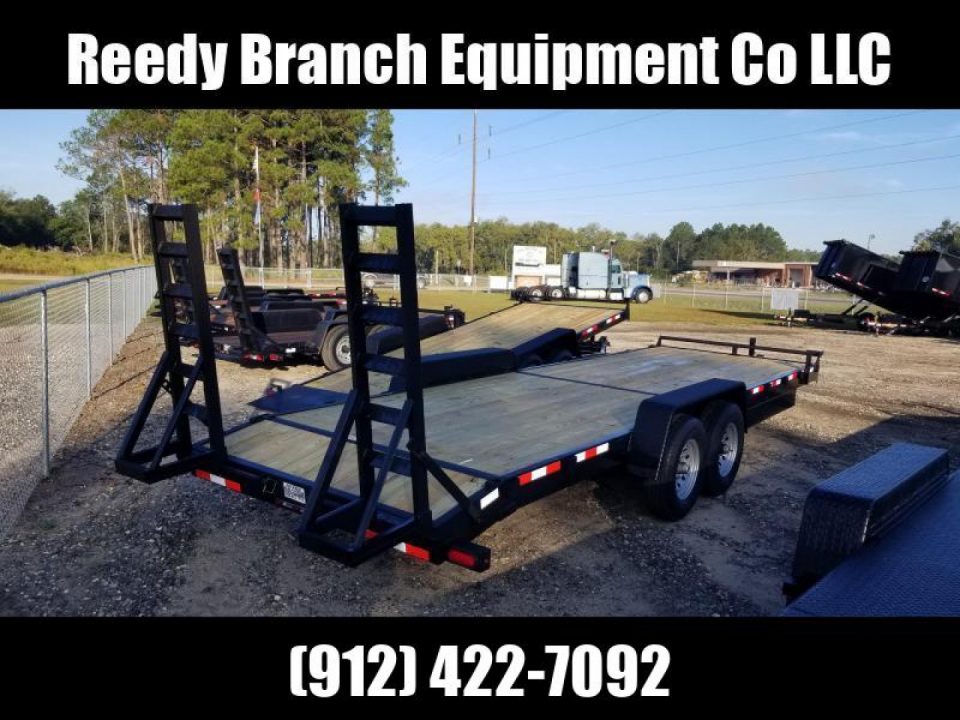 New 82"x24' Down to Earth Equipment Trailer (14K GVWR)