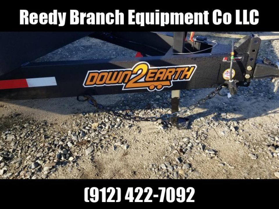 New 82"x24' Down to Earth Equipment Trailer (14K GVWR)