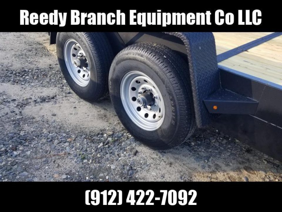 New 82"x24' Down to Earth Equipment Trailer (14K GVWR)