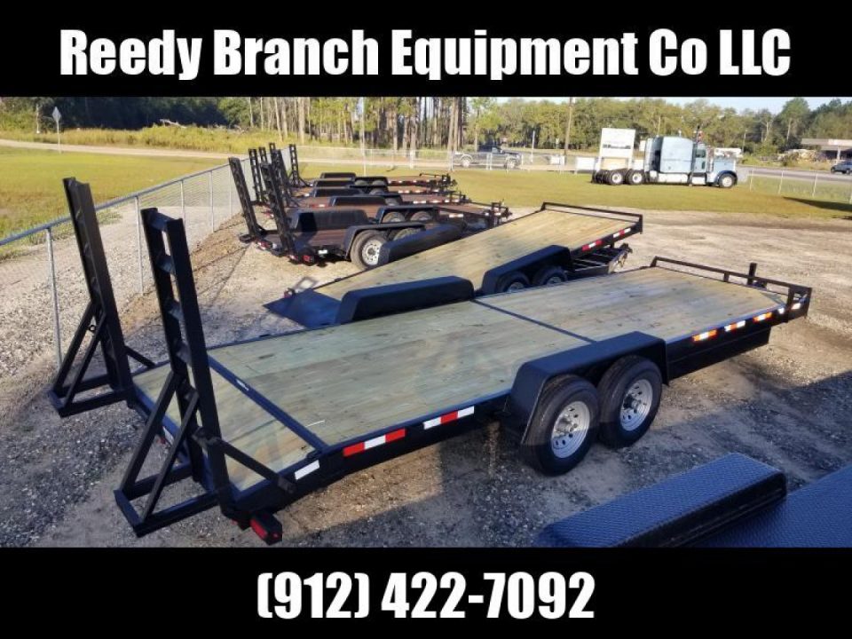New 82"x24' Down to Earth Equipment Trailer (14K GVWR)