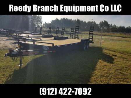 New 82"x24' Down to Earth Equipment Trailer (14K GVWR)
