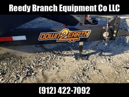 New 82"x24' Down to Earth Equipment Trailer (14K GVWR)
