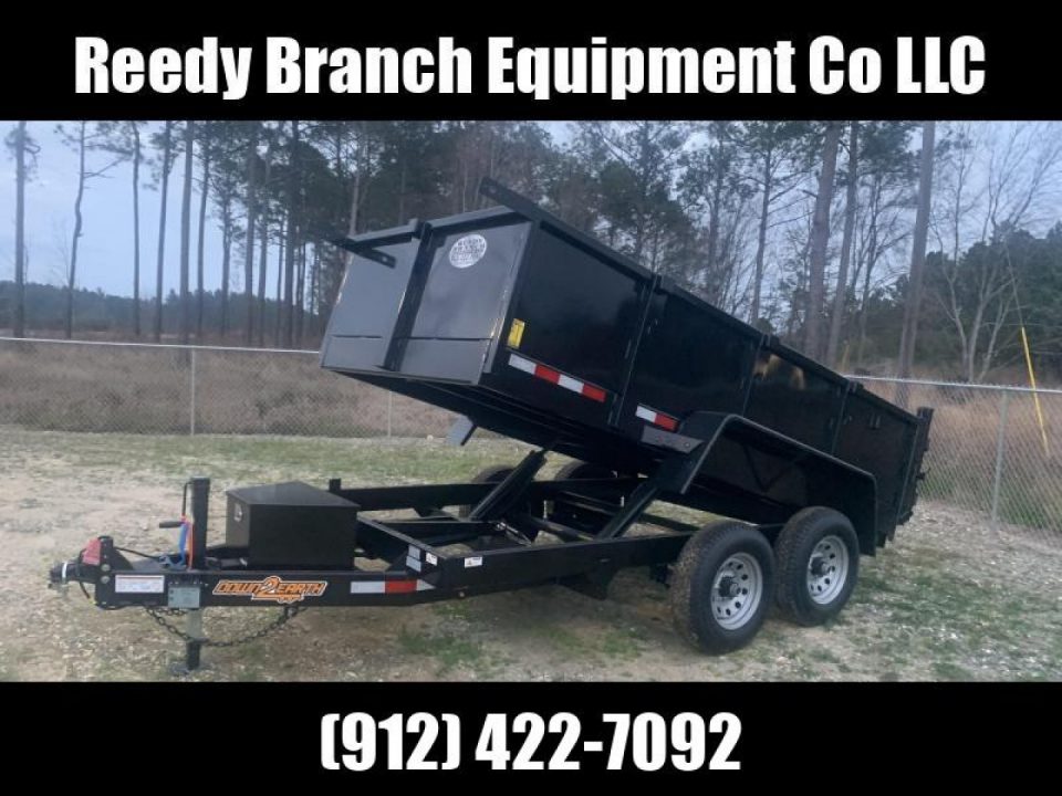 New 2027 Down 2 Earth Trailers 6x12 Dump Dump Trailer