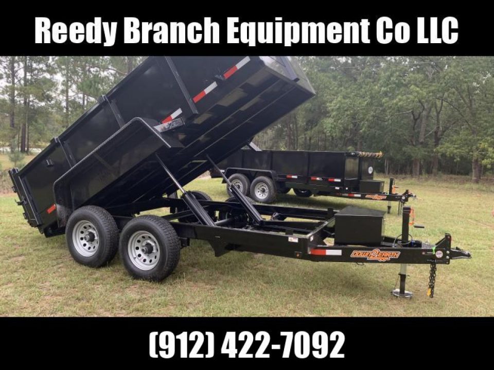 New 2027 Down 2 Earth Trailers 6x12 Dump Dump Trailer