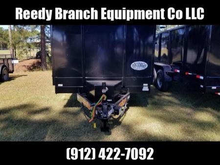 New 2027 Down 2 Earth Trailers 7x16 dump 4' sides Dump Trailer