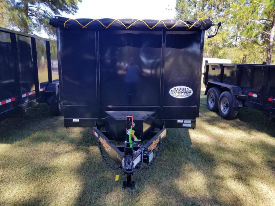 New 2027 Down 2 Earth Trailers 7x14 dump 4' sides Dump Trailer