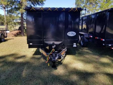 New 2027 Down 2 Earth Trailers 7x14 dump 4' sides Dump Trailer