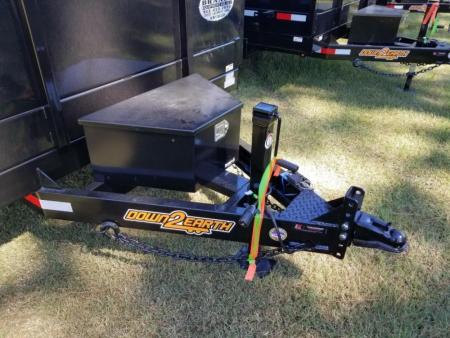 New 2027 Down 2 Earth Trailers 7x16 dump 2' sides Dump Trailer