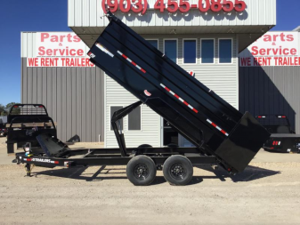 2026 PJ 83"x16' BP Tandem Axle Low Pro High Side Dump w/ 48" Sides – DM