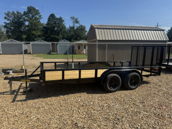 New 2025 Long Run Trailers 76 x16' Pipetop Utility Trailer