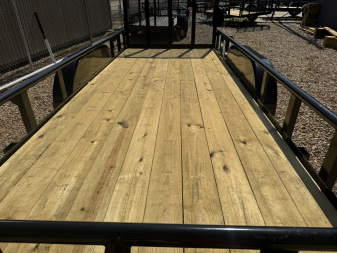 New 2025 Long Run Trailers 76"x16' Pipetop Utility Trailer