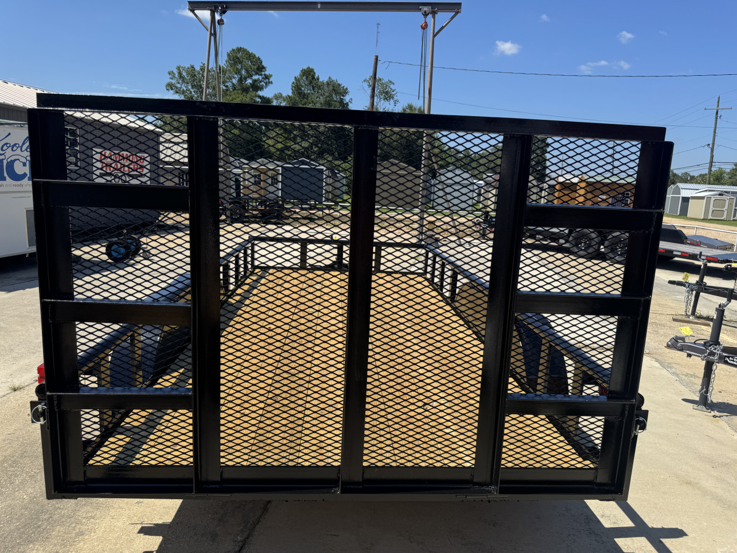 New 2025 76"x14 Pipetop Utility Trailer