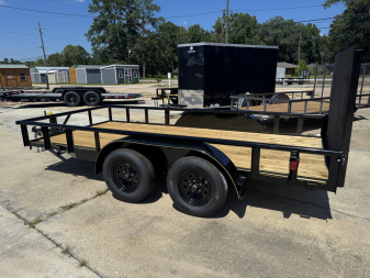New 2025 76 x14 Pipetop Utility Trailer