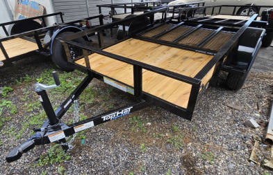 New 2025 Top Hat 5X8 Landscape Trailer
