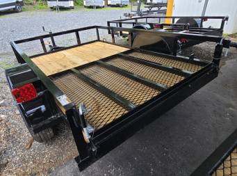 New 2025 Top Hat 5X8 Landscape Trailer