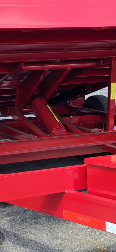 New 2025 Top Hat Trailers 6.5X12 Dump Trailer