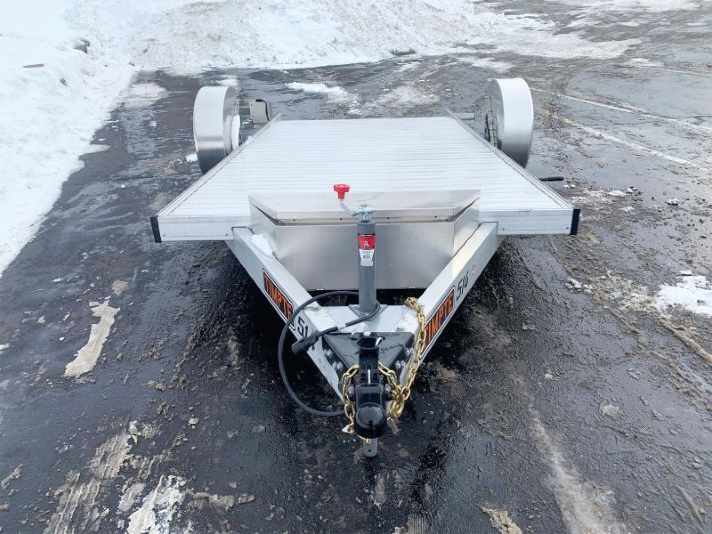 New Timpte 514 (80x14) Open Scissor Lift/UTV Trailer - Electric Tilt - Premium Rims!