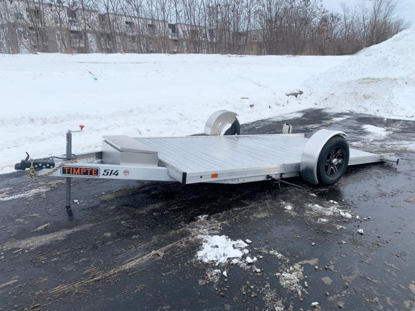 New Timpte 514 (80x14) Open Scissor Lift/UTV Trailer - Electric Tilt - Premium Rims!