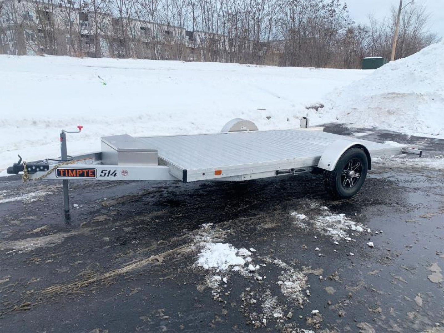 New Timpte 514 (80x14) Open Scissor Lift/UTV Trailer - Electric Tilt - Premium Rims!