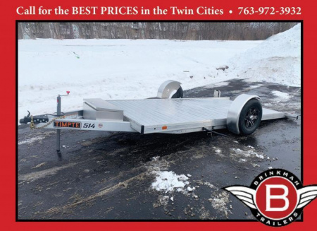 New Timpte 514 (80x14) Open Scissor Lift/UTV Trailer - Electric Tilt - Premium Rims!