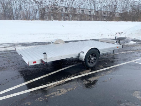 New Timpte 514 (80x14) Open Scissor Lift/UTV Trailer - Electric Tilt - Premium Rims!