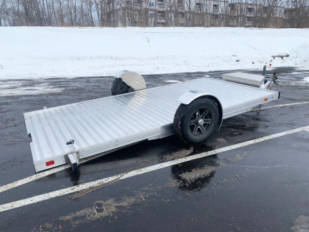 New Timpte 514 (80x14) Open Scissor Lift/UTV Trailer - Electric Tilt - Premium Rims!