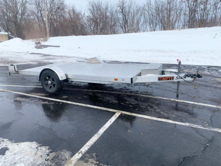 New Timpte 514 (80x14) Open Scissor Lift/UTV Trailer - Electric Tilt - Premium Rims!