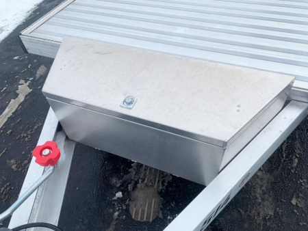 New Timpte 514 (80x14) Open Scissor Lift/UTV Trailer - Electric Tilt - Premium Rims!