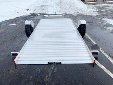 New Timpte 514 (80x14) Open Scissor Lift/UTV Trailer - Electric Tilt - Premium Rims!