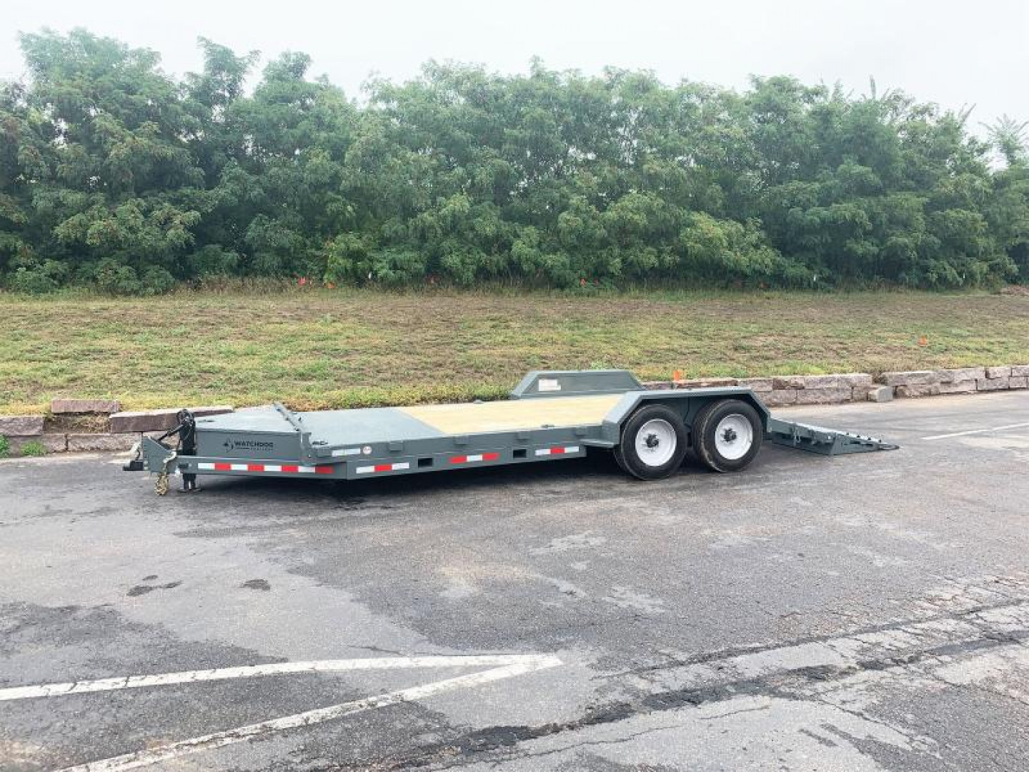 New SALE! Heavy Duty Watchdog 81x20 Equipment Hauler- Flip Over Ramps- 16K GVWR!