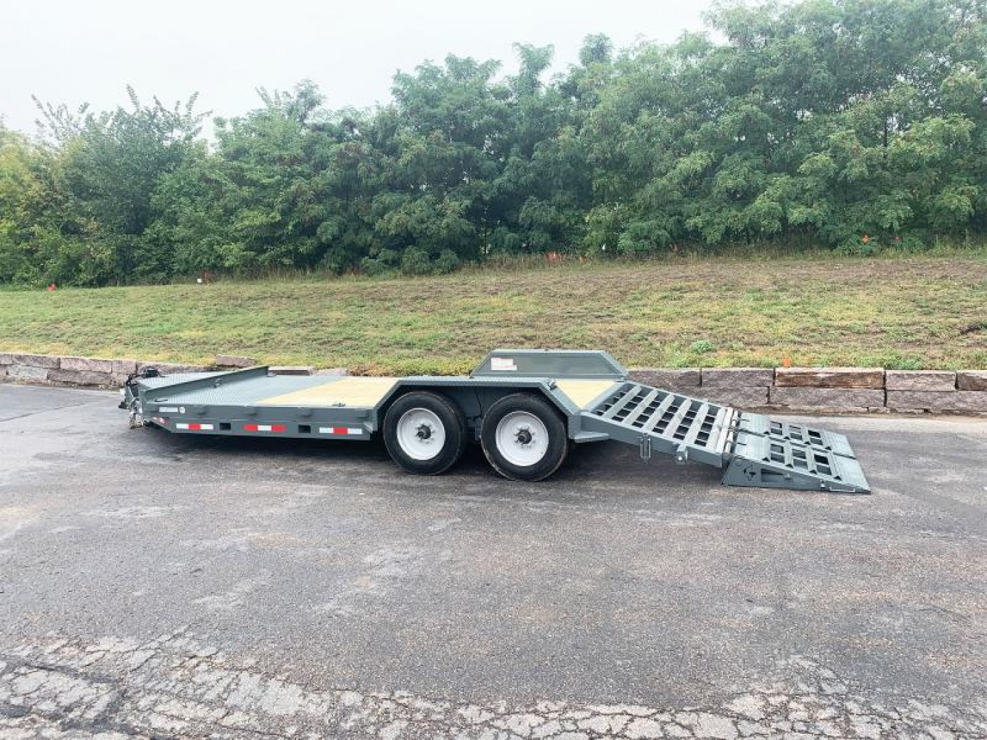 New SALE! Heavy Duty Watchdog 81x20 Equipment Hauler- Flip Over Ramps- 16K GVWR!