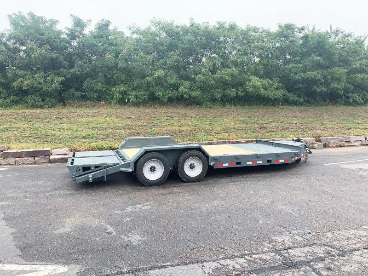 New SALE! Heavy Duty Watchdog 81x20 Equipment Hauler- Flip Over Ramps- 16K GVWR!