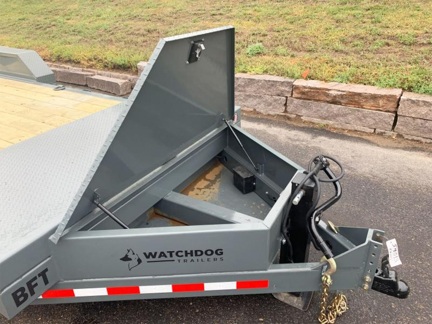 New SALE! Heavy Duty Watchdog 81x20 Equipment Hauler- Flip Over Ramps- 16K GVWR!