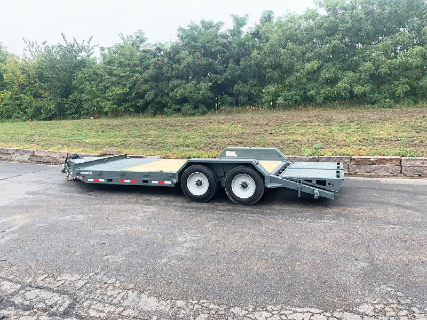 New SALE! Heavy Duty Watchdog 81x20 Equipment Hauler- Flip Over Ramps- 16K GVWR!