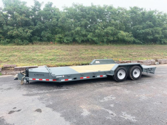 New SALE! Heavy Duty Watchdog 81x20 Equipment Hauler- Flip Over Ramps- 16K GVWR!