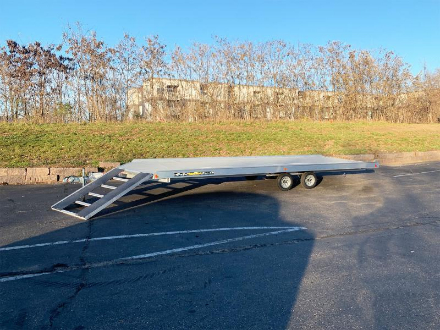 New Aluma 8624 4-Place Aluminum Snowmobile Trailer w/FREE Salt Shield