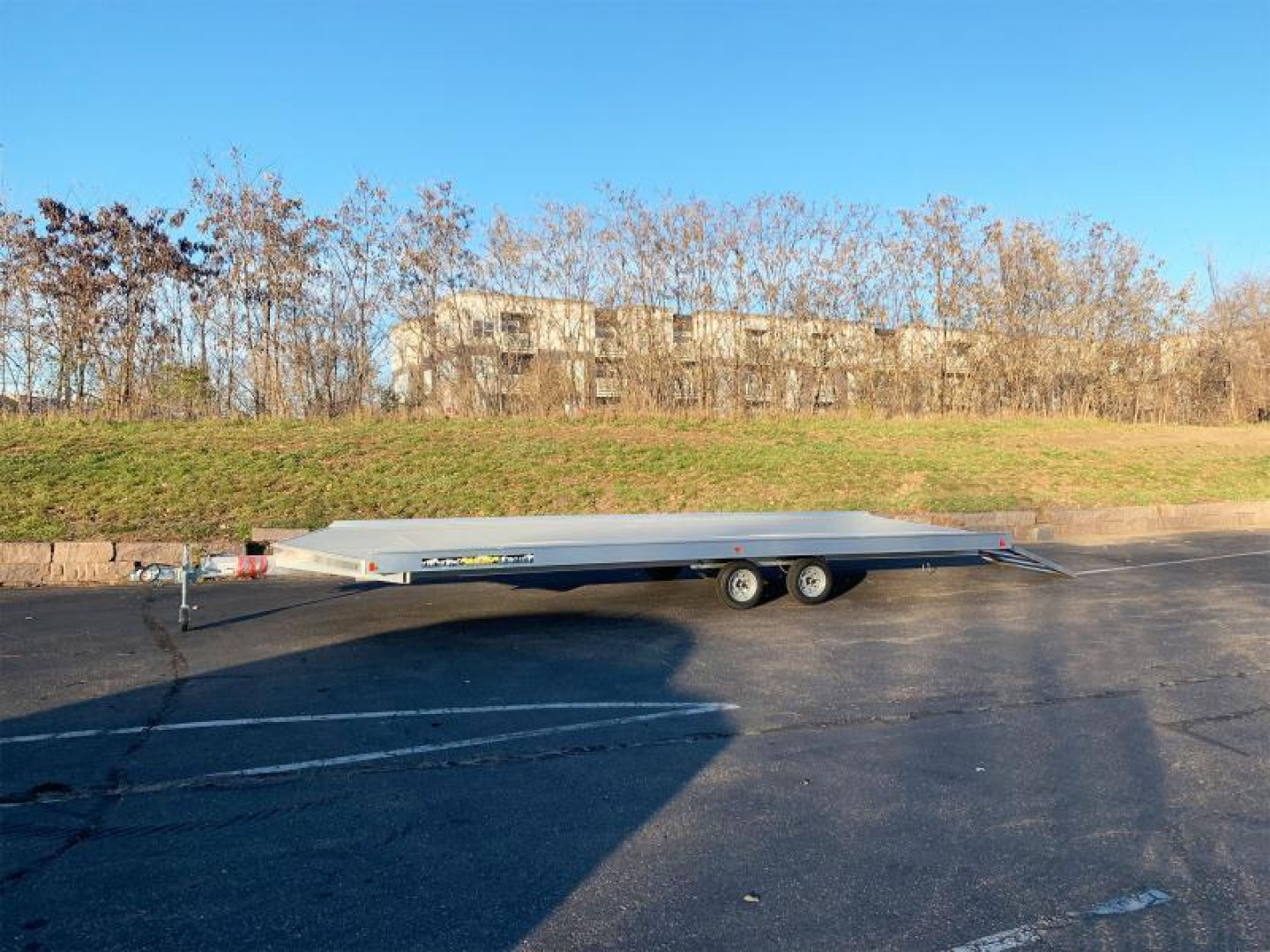 New Aluma 8624 4-Place Aluminum Snowmobile Trailer w/FREE Salt Shield