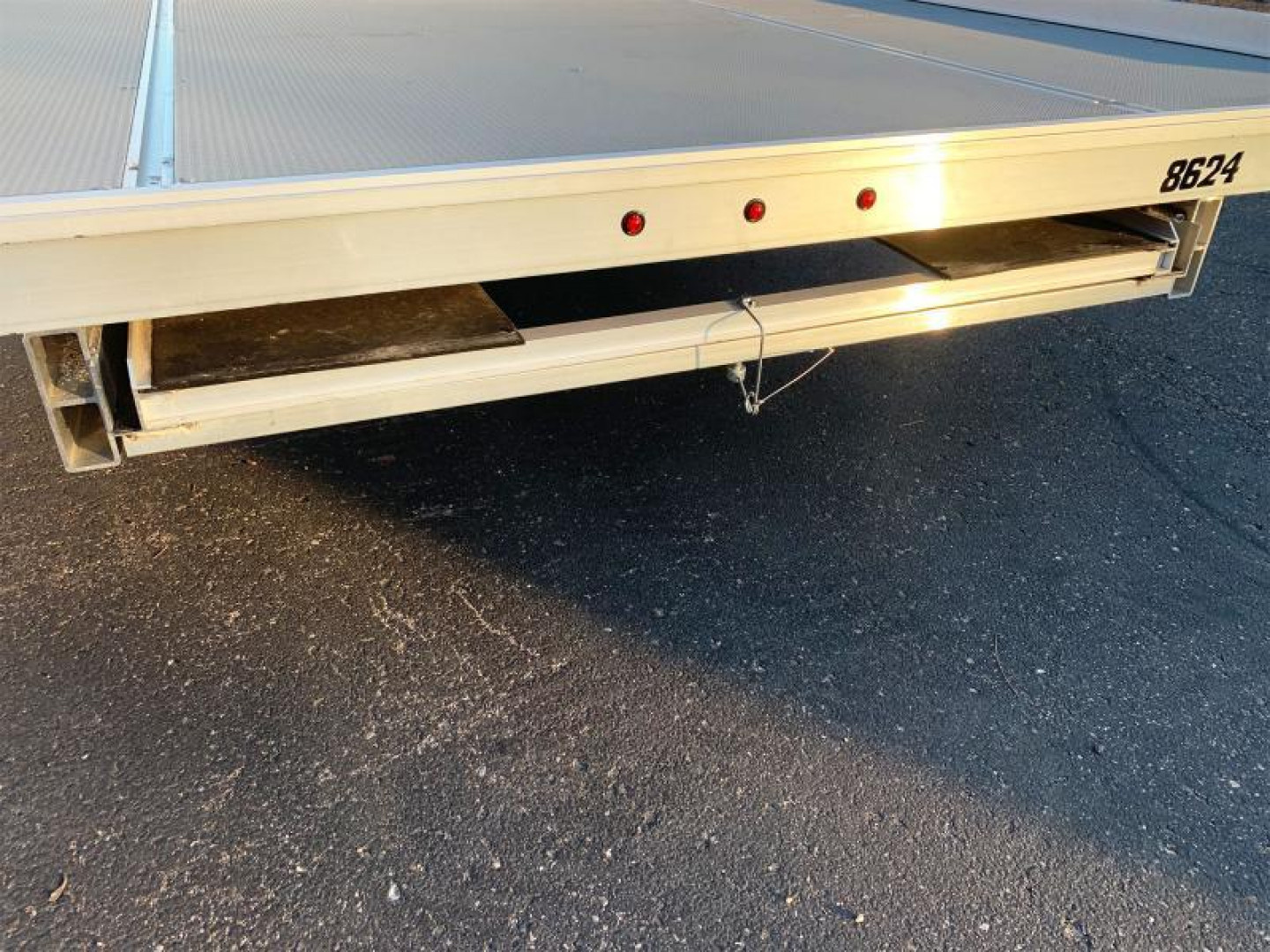 New Aluma 8624 4-Place Aluminum Snowmobile Trailer w/FREE Salt Shield