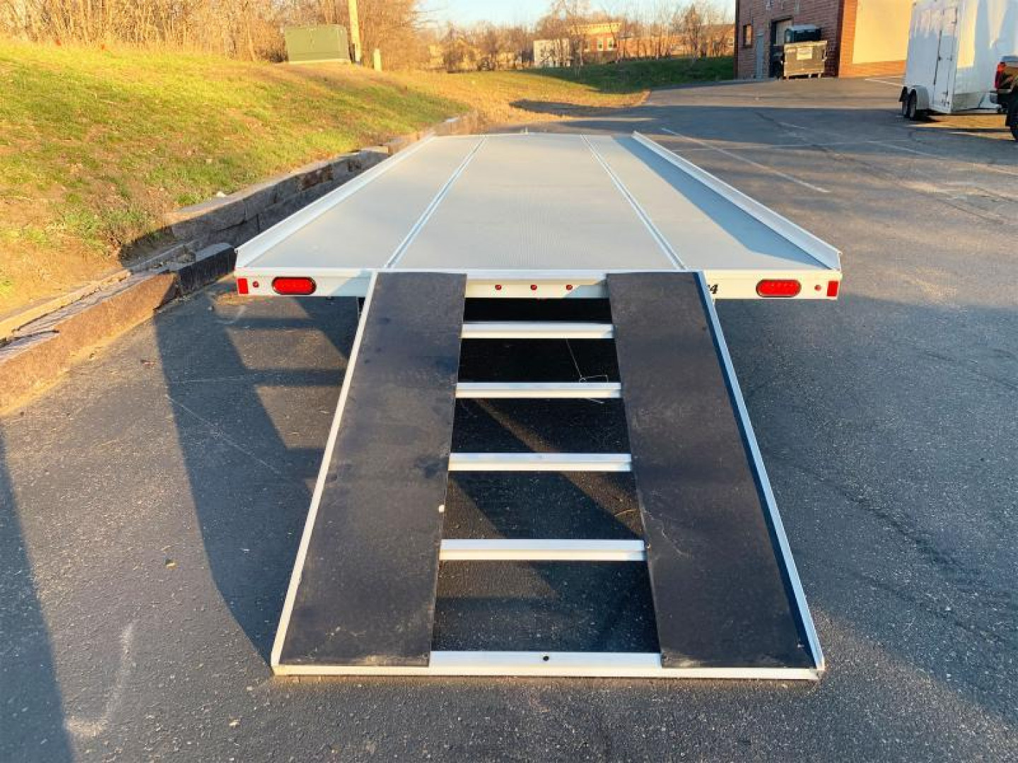 New Aluma 8624 4-Place Aluminum Snowmobile Trailer w/FREE Salt Shield