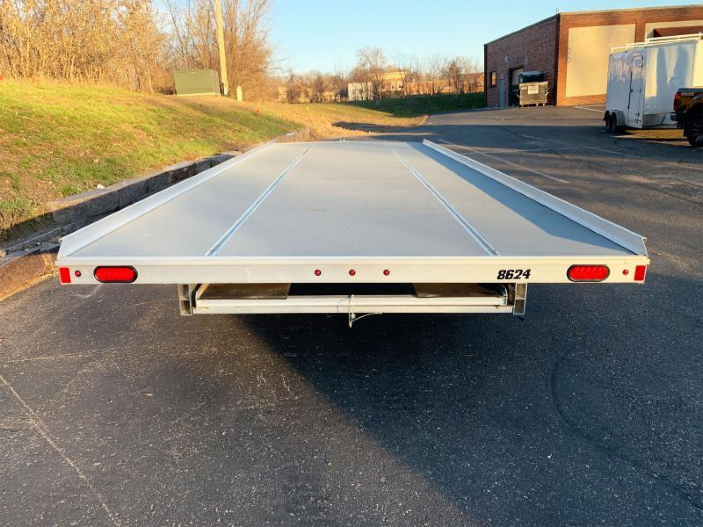 New Aluma 8624 4-Place Aluminum Snowmobile Trailer w/FREE Salt Shield