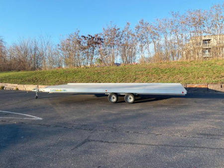 New Aluma 8624 4-Place Aluminum Snowmobile Trailer w/FREE Salt Shield