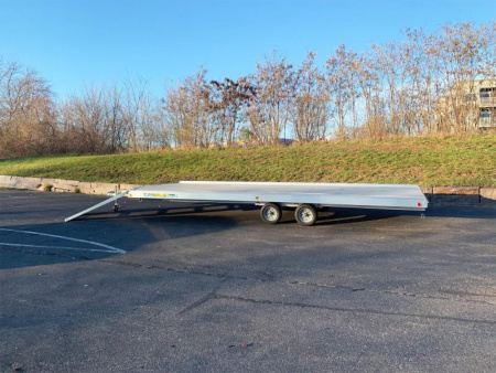 New Aluma 8624 4-Place Aluminum Snowmobile Trailer w/FREE Salt Shield