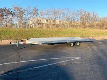 New Aluma 8624 4-Place Aluminum Snowmobile Trailer w/FREE Salt Shield