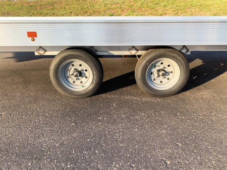 New Aluma 8624 4-Place Aluminum Snowmobile Trailer w/FREE Salt Shield