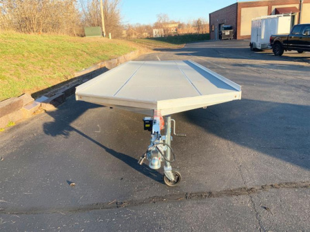 New Aluma 8624 4-Place Aluminum Snowmobile Trailer w/FREE Salt Shield