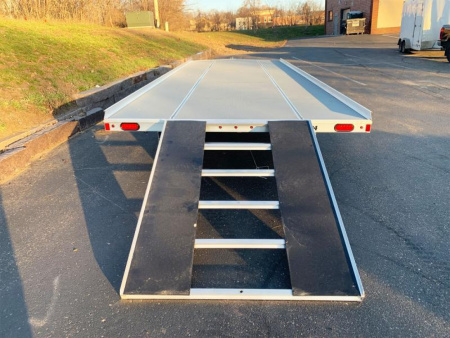 New Aluma 8624 4-Place Aluminum Snowmobile Trailer w/FREE Salt Shield