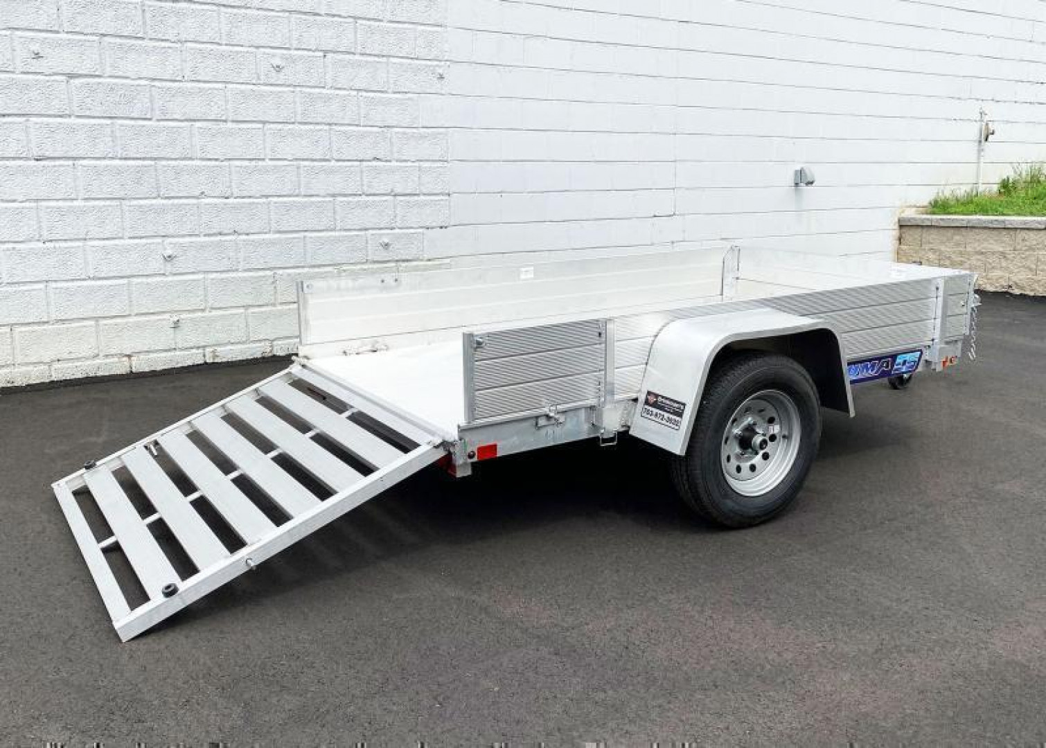 New Aluma 548ES Open Utility Trailer w/ 39