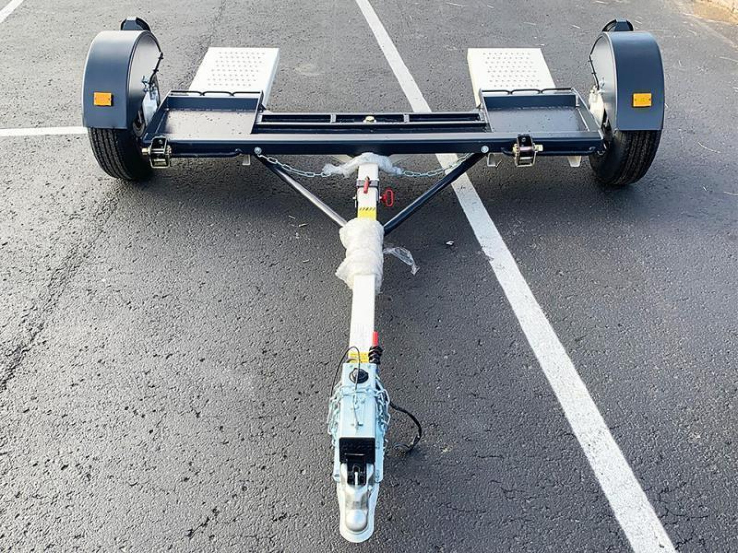 New Stehl-Tow 83" Wide Tilt Bed Tow Dolly - Surge Disc Brakes!